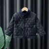 Conjunto de Chaqueta Acolchada de Algodón con Forma de F para Niños, Chaqueta Acolchada de Algodón con Cremallera de Invierno