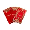 Fábrica certificada por el FSC en Dongguan, fabricante de sobres rojos mini personalizados y sobres rojos de boda con estampado dorado
