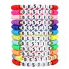 Pulseras de Mejores Amigas de Colores Multicapa Regalo de Amistad Fiesta Estilo Y2K Bohemio Pulseras de Arcilla Suave