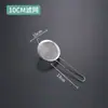Cuchara Coladora de Acero Inoxidable Hogareña Malla Ultra Fina para Colar Leche de Soya Batir Huevos Tamizador de Harina Embudo Pequeño de Cocina