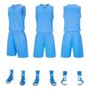 Traje de Ropa de Baloncesto para Adultos de Color Sólido Jersey de Competición para Estudiantes de Primaria y Secundaria Chaleco de Entrenamiento de Verano Uniforme de Equipo Camiseta de Balón Estampada