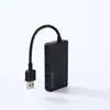 HUB USB 2.0 bloque divisor uno-cuatro extensor HUB de 4 puertos convertidor para computadora portátil