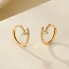 Pendientes de botón de plata S925 de moda transfronteriza, totalmente incrustados de diamantes para mujer, pendientes de nicho populares únicos y de alta gama
