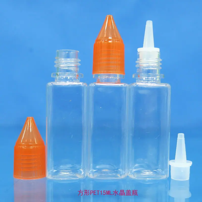 方形PET15ML水晶盖瓶6