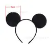 1 de junio Día del Niño Halloween Performance Mickey Minnie Orejas Negras Accesorios para el Cabello Diadema de Cabeza de Mickey Mouse Sombrerería Fábrica Venta al por Mayor