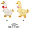 Balão Infantil de Filme de Alumínio com Padrão de Desenho Animado com Rodas Balão Animal Andante Barraca de Mercado Noturno Parque Balão Mais Vendido