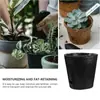 Taza de Nutrición para Plántulas Hortícolas Bolsa para Plántulas Maceta Desechable Plástico de Plantación Negra Taza para Plántulas Maceta para Plántulas Maceta de Nutrición