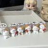 Lindo Gato de la Suerte de Dibujos Animados Llavero con Cascabel Divertido Colgante para Bolso Regalo para Pareja Mejor Amigo Accesorios