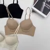 Venta Caliente de Verano: Sujetador Delgado para Mujer sin Espalda para Bustos Grandes, Diseño Invisible sin Costuras, Acabado Brillante Sexy