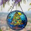 Colgante de disco acrílico en stock, colgante de decoración para el hogar, colgante para coche, decoración, jardín, decoración para sala de estar, artesanías