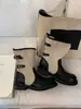 Botas Vaqueras Western Patchwork Retro Nuevas 2026 para Mujer, Botas Versátiles de Tacón Grueso Apilado, Botas de Montura de Caña Corta para Mujer