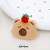 Gorra de Peluche de Dibujos Animados Capigbala Tamaño Pequeño Accesorios para Muñecas Lindo Pez Puffer Ciber Muñeca Celebratoria Bolsa Accesorios para la Cabeza Accesorios