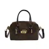 Nueva Moda Sencilla de Gama Alta Casual Bolso Almohada Bolso de Mano Boston para Mujer Bolso de Hombro Bolso Cruzado de Temperamento para Mujer