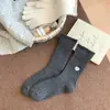 Meias Peludas Brancas para Mulheres, Meias Longas para Outono e Inverno, Forradas com Fleece, Espessadas, Quentes, Estilo Japonês, Doces, Absorventes de Suor, Meias de Cano Médio