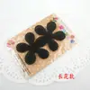2 yuan loja estilo coreano acessórios para o cabelo cocar Post Preto fixo sem costura mágica adesivos franja adesivos simples jóias infantis