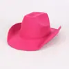 Sombrero de Ala Plana Amazon Color Liso Sombrero de Fieltro Estilo Retro Británico Sombrero de Jazz Hombres y Mujeres Ala Plana Sombrero de Caballero Imprimible