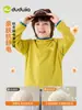 Camiseta Bebé Dudu Home Ropa de Otoño Capa Base con Capucha para Niños Otoño Nuevas Llegadas Niñas Estilo de Otoño Elegante Ropa Infantil t