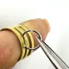 Accesorios para Joyería DIY al por Mayor Anillos de Clip de Acero Inoxidable Cobre Puro Anillos Colgantes Anillos Joyería Hecha a Mano Materiales para Hacer Ropa