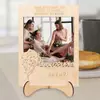 Regalos Transfronterizos para Damas de Honor - Marco de Fotos de Madera Magnético Dama de Honor - Regalo de Foto Perfecto Cumpleaños Boda