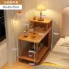 Mesa Auxiliar de Sofá Mesa Pequeña Mesa de Centro Pequeña Rectangular Simple Mesa de Café Pequeña Sala de Estar Casa de Alquiler Hogar Dormitorio Mesa de Noche Estante de Almacenamiento