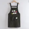Delantal Publicitario con Impresión de Logo Personalizado y Patrón, Delantal de Camarero de Cocina y Catering, Uniforme de Trabajo, Impermeable y a Prueba de Aceite