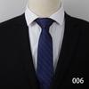 Serie Azul Borgoña corbata de negocios para hombre rayada 8cm corbata de mano boda corbata de boda venta al por mayor