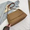 Bolso Tote de Cadena de Textura de Alta Gama Nuevo Primavera Verano 2025 para Mujer, Bolso de Hombro de Gran Capacidad para Combinar con Todo, Patrón Lichi, Axila