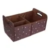 Caja de almacenamiento para maletero de coche transfronteriza, caja de almacenamiento plegable multifuncional creativa, caja organizadora de alta gama de gran capacidad
