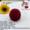 Atacado Em Estoque Pompons de Pele de Coelho Rex Real DIY Pompons 6cm 8cm Roupas Sapatos Chapéus Cobertores Acessórios Bolsas Pingentes