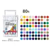Marcadores Acrílicos Portátiles Empacados en Cubo, Marcadores de Color Opaco para Dibujo y Coloreado de Estudiantes, Marcadores de Color Artísticos Lavables