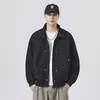 Chaqueta de Hombre de Alta Gama Estilo Old Money 2026 Nueva Primavera/Otoño Chaqueta Retro Americana de Ante Maillard