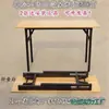 Mesa Larga Plegable Conveniente y Sencilla Mesa de Recepción para Conferencias Mesa de Entrenamiento para Estudiantes Mesa de Puesto de Venta Escritorio Mesa Plegable Rectangular
