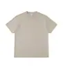 Nueva Camiseta Americana Holgada de Hombros Caídos 235g para Hombre Algodón Puro Color Sólido Manga Corta Marca de Tendencia Logo Impreso Personalizado