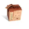 Caja de embalaje para puré de pera de otoño botella de vidrio 280 ml caja de embalaje caja de regalo de ternera con limón