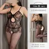 Feimu Recorte Transparente Peça Única de Renda Abertura na Virilha Sem Tirar Roupa Sexy Pura Luxúria Traje de Sedução Tamanho Grande Lingerie Sexy 7506