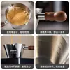 Taza de extracción de café con logo personalizado, accesorio para máquina de café casera, taza receptora de líquido, taza de acero inoxidable para café y leche concentrada de espresso