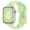 Adecuado para Apple Watch 10 S11 Hebilla Mariposa Correa de Silicona Perforada iWatch Ultra Pulsera Transpirable