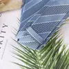 Corbata de Jacquard de Poliéster Estrecha de Moda Business Casual para Hombre 6cm Color Sólido Raya Suministro Directo de Fábrica en Stock