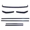 Adecuado para Modelos 04 05 06 07 08 de Golf 4 Tiras Decorativas para Parachoques Delantero y Trasero, Tiras Decorativas para Puertas de Golf 4, Anticolisión