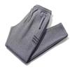 Pantalones Deportivos Finos de Verano para Hombre Largos Rectos Bolsillo Cremallera Antirrobo Comercio Exterior Stock Listo Venta al por Mayor Pantalones de Chándal Casuales