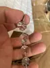 Contas de Vidro Cristal Octogonais Cordão de Cortina de Contas Cortina de Porta Lustres de Cristal Corrente de Teto para Casamento Hotel Salão de Banquetes