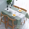 Mantel Estilo Ins con Diseño a Cuadros para Mesa de Comedor y Mesa de Café, Lavable, Impermeable, Resistente al Aceite, Tacto de Alta Gama, Mantel Rectangular