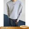 Sudadera con capucha de peso pesado de estilo americano, ajuste holgado y versátil, nueva, de manga larga, para hombre, de marca moderna, capa base