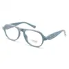 Óculos 2024 Sem Grau, Lentes Lisas, Estilo Retrô para Mulheres, Podem Ser Adaptados com Lentes de Grau para Miopia, Bloqueio de Luz Azul, Armação de Óculos em Tr90