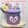 Cesta de Almacenamiento para Pastel de Muñeca Divertida Juguetes para Niños Cesta Tejida de Cuerda de Algodón de Dibujos Animados Caja Organizadora de Bocadillos para Escritorio de Sala de Estar
