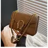 Bolso Cruzado de Moda para Mujer 2025 Nueva Tendencia Versátil Bolso Cuadrado Pequeño Bolso de Hombro Único con Cadena