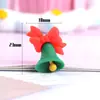 Accesorios de Navidad Accesorios para el Cabello Broche Accesorios de Pegamento Cremoso Accesorios Navideños de Resina Funda para Teléfono Móvil de Crema Material para DIY