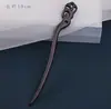 Pasador Hanfu Peinado Recogido Estilo Antiguo Accesorio para el Cabello Pasador de Ébano Imitación Accesorio para el Cabello Estilo Chino Adorno de Pasador
