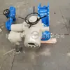 Válvula de mariposa eléctrica a prueba de explosiones con sello duro y brida integrada, suministro original de fábrica, válvula de mariposa con placa oscilante estándar nacional, control de flujo