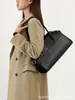 Bolso de axila con asa larga para mujer, nuevo modelo 2026, diseño liso, gran capacidad, bolso de mano para el día a día, tacto de alta gama, bolso tote de un solo hombro